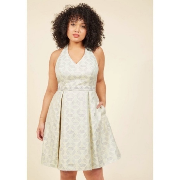 Modcloth A-line Halter Dress - Picture 5 of 5